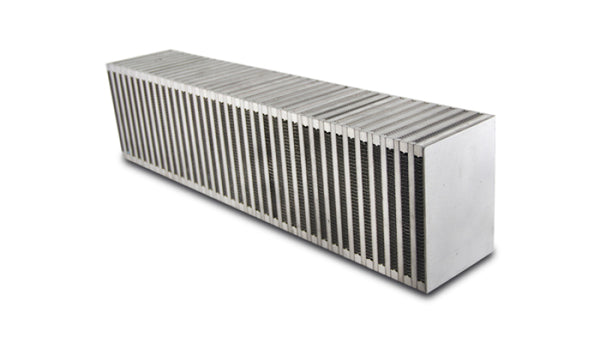 Vibrant Vertical Flow Intercooler Core 24in Wide x 6in High x 4.5in Thick - Bull Strap