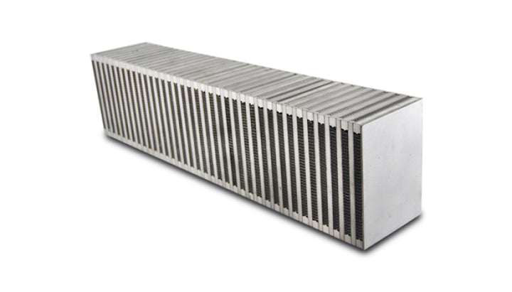 Vibrant Vertical Flow Intercooler Core 24in Wide x 6in High x 4.5in Thick - Bull Strap