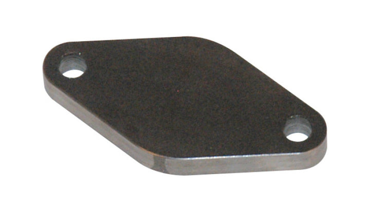 Vibrant Wastegate Block Off Flange (DrilledHoles) Mild Steel 3/8in Thick - Bull Strap