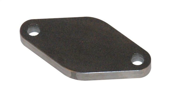 Vibrant Wastegate Block Off Flange (DrilledHoles) Mild Steel 3/8in Thick - Bull Strap