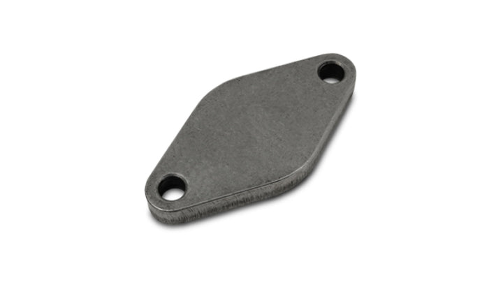 Vibrant Wastegate Block Off Flange (DrilledHoles) Mild Steel 3/8in Thick - Bull Strap