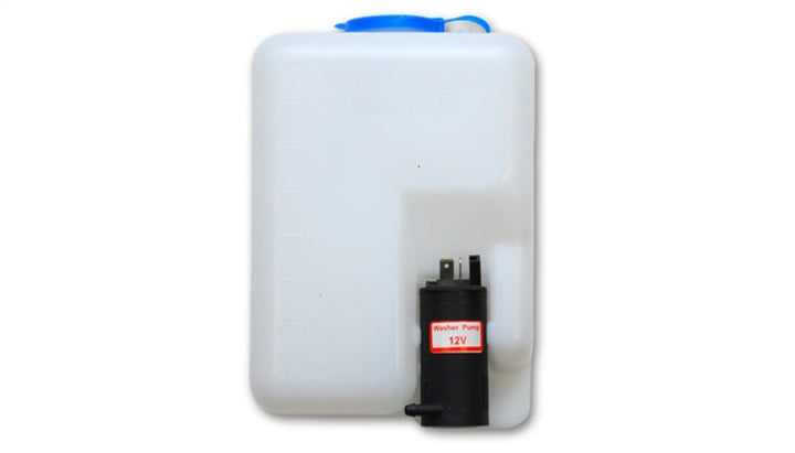 Vibrant Windshield Washer Bottle Repl Kit 1.2L bottle incl bottle ele pump mounting bracket hose - Bull Strap