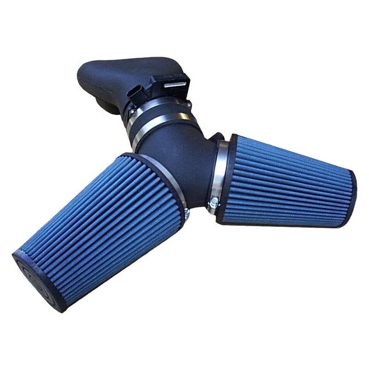 Volant 01-04 Chevrolet Corvette 5.7L Blue Recharger Pro5 Open Element Air Intake System - Bull Strap