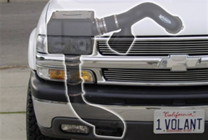 Volant 02-06 Cadillac Escalade 6.0 V8 Air Intake Scoop - Bull Strap