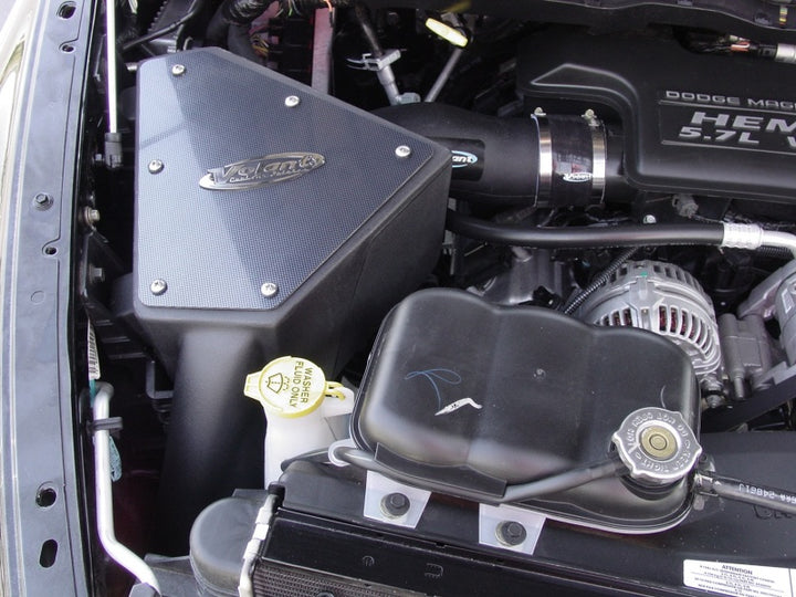 Volant 03-08 Dodge Ram 1500 / 2500 / 3500 5.7L V8 Pro5 Closed Box Air Intake System - Bull Strap