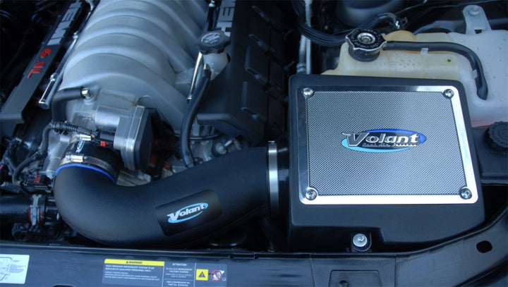 Volant 04-10 Dodge Magnum/Charger/300 SRT8 6.1 V8 Pro5 Closed Box Air Intake System - Bull Strap