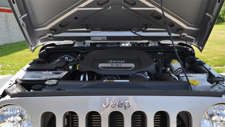 Volant 12-18 Jeep Wrangler 3.6L V6 PowerCore Closed Box Air Intake System - Bull Strap