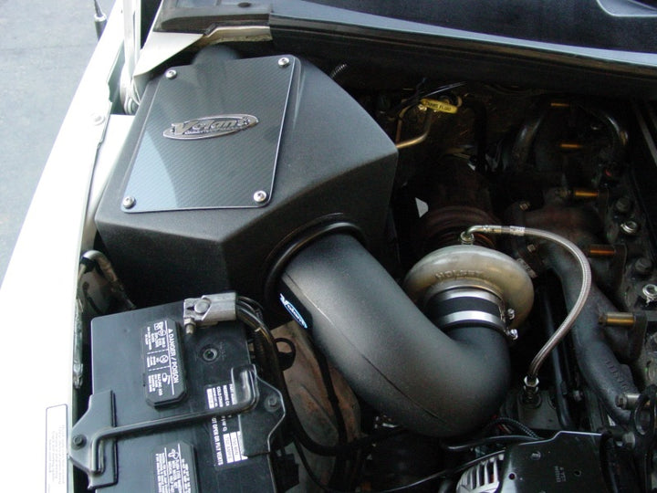 Volant 96-02 Dodge Ram 2500 / 3500 5.9L I6 Cummins Primo Closed Box Air Intake System - Bull Strap