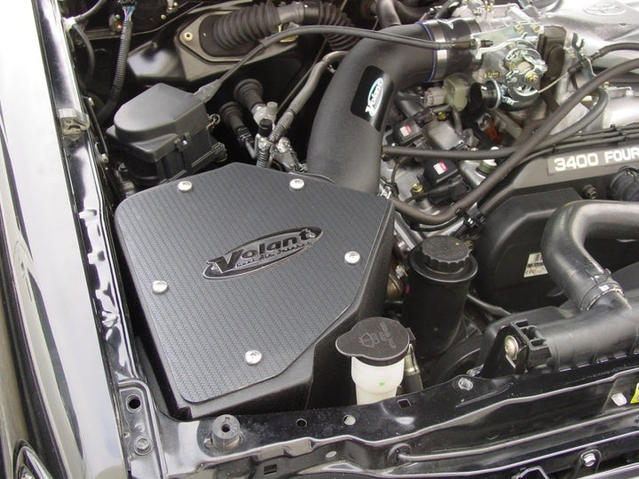 Volant 99-02 Toyota 4Runner 3.4 V6 Pro5 Closed Box Air Intake System - Bull Strap