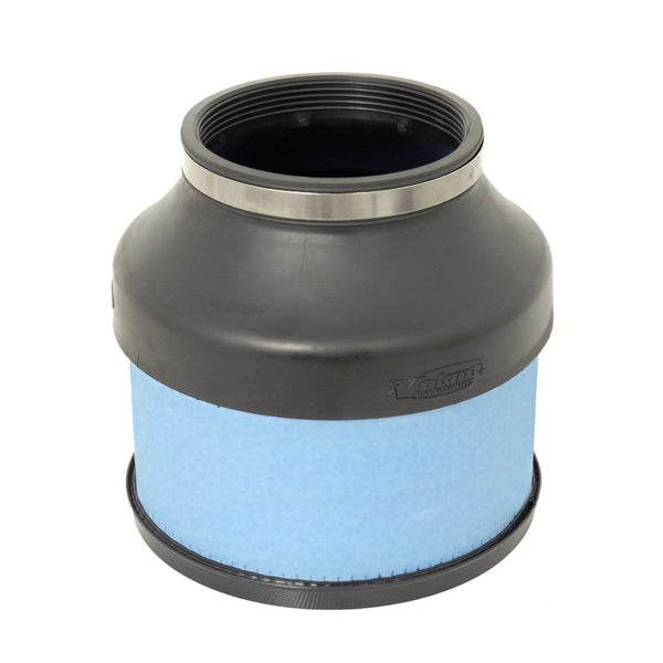 Volant Universal PowerCore Air Filter - 8.0in x 8.0in w/ 5.0in Flange ID - Bull Strap