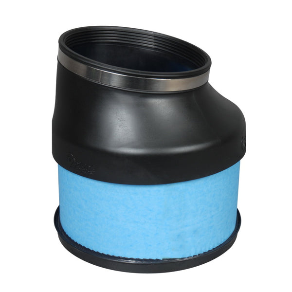 Volant Universal PowerCore Air Filter - 8.0in x 8.0in w/ 6.0in Flange ID - Bull Strap