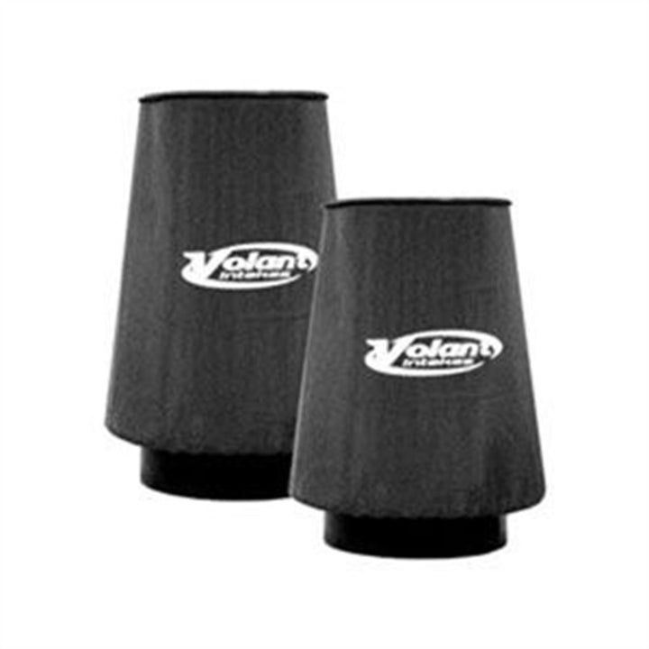 Volant Universal Round Black Prefilter (Fits Filter No. 5113/ 5129) - Bull Strap
