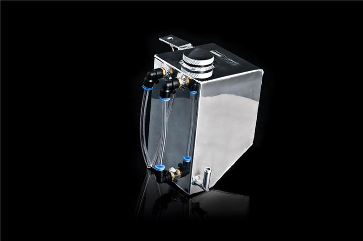 Weapon R 03-06 350z Aluminum Coolant Overflow Tank (DOES NOT FIT HR MOTOR) - Bull Strap