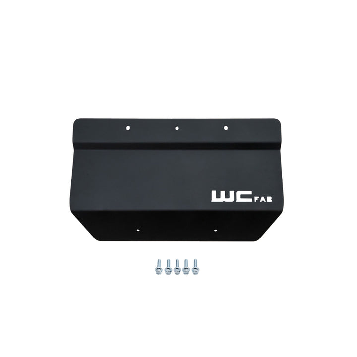 Wehrli 01-10 GM 2500/3500 HD Lower Splash Shield Kit - Fine Texture Black - Bull Strap
