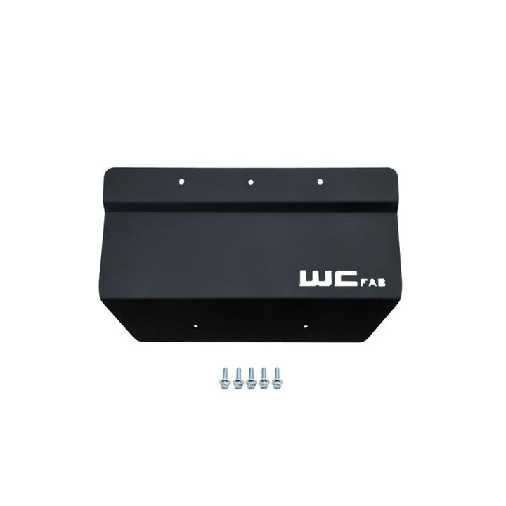 Wehrli 01-10 GM 2500/3500 HD Lower Splash Shield Kit - Fine Texture Black - Bull Strap