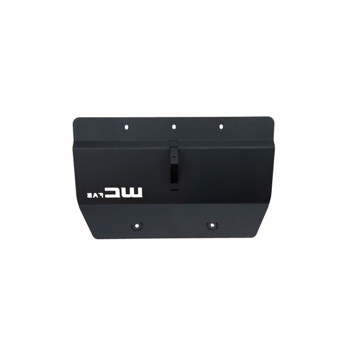 Wehrli 01-10 GM 2500/3500 HD Lower Splash Shield Kit - Fine Texture Black - Bull Strap