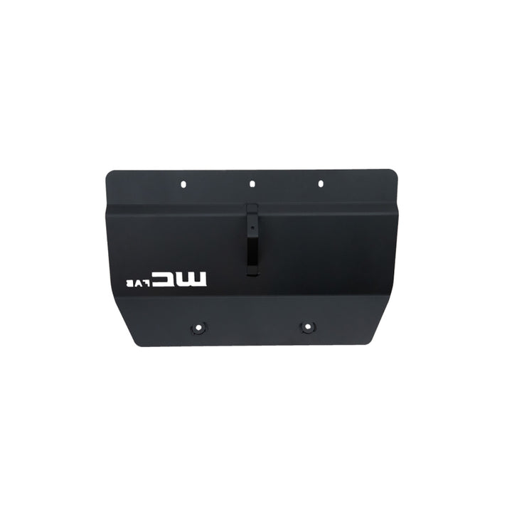 Wehrli 01-10 GM 2500/3500 HD Lower Splash Shield Kit - Fine Texture Black - Bull Strap