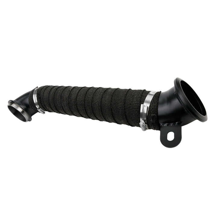 Wehrli 04.5-10 Chevrolet 6.6L LLY/LBZ/LMM Duramax 3in Down Pipe - Bull Strap