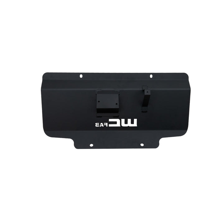 Wehrli 11-19 GM Duramax 6.6L Lower Splash Shield Kit - Fine Texture Black - Bull Strap