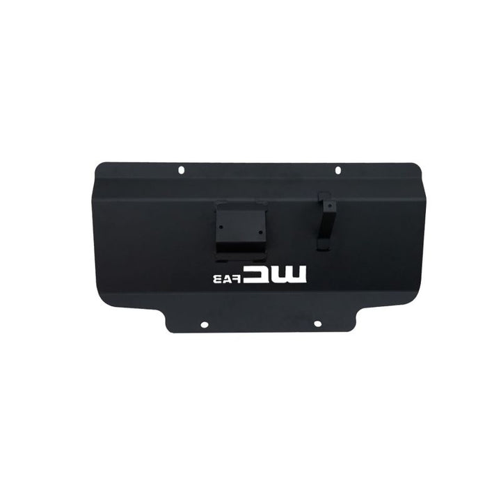 Wehrli 11-19 GM Duramax 6.6L Lower Splash Shield Kit - Fine Texture Black - Bull Strap