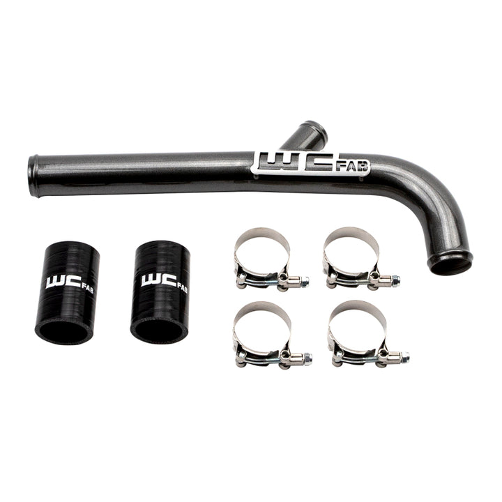 Wehrli 13-15 Dodge Cummins 6.7L w/Dual Radiator Upper Coolant Pipe - Bengal Red - Bull Strap