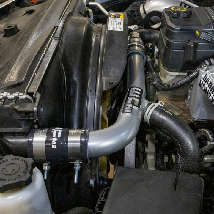 Wehrli 13-15 Dodge Cummins 6.7L w/Dual Radiator Upper Coolant Pipe - Bengal Red - Bull Strap