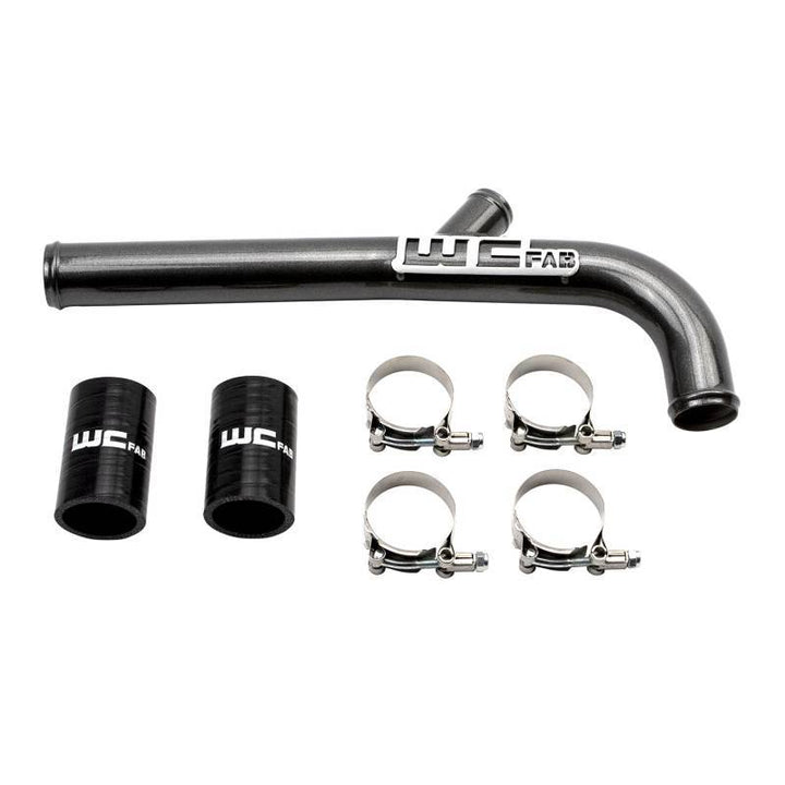 Wehrli 13-15 Dodge Cummins 6.7L w/Dual Radiator Upper Coolant Pipe - Bengal Red - Bull Strap
