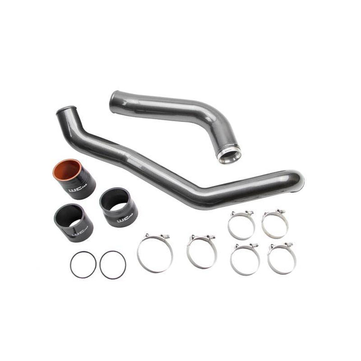Wehrli 17-19 Chevrolet L5P Duramax High Flow Intake Bundle Kit - Gloss White - Bull Strap