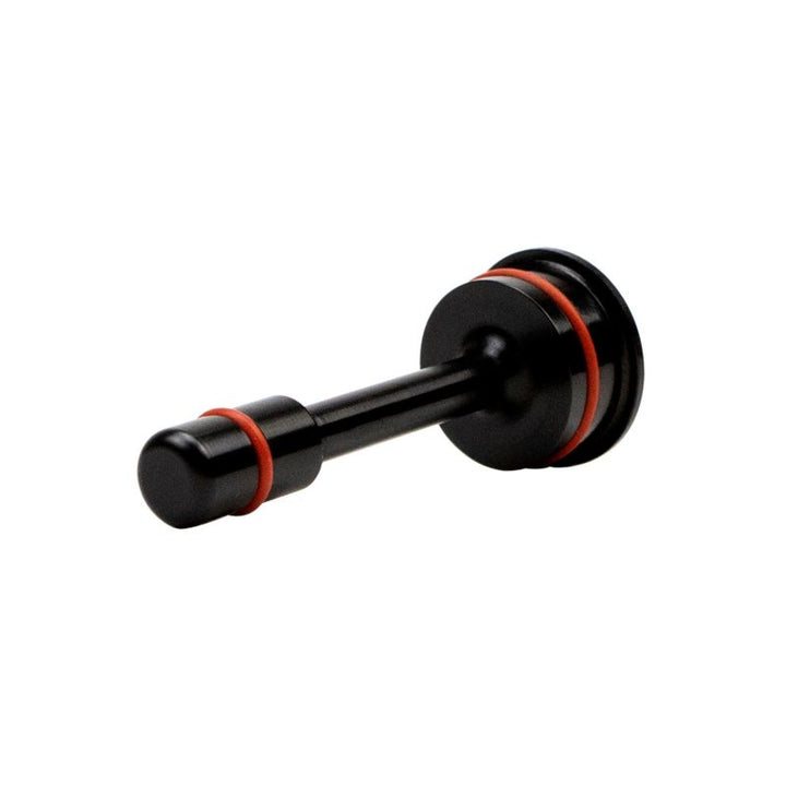 Wehrli 17-19 L5P Duramax Billet Anodized Transmission Cooler Thermostat Bypass Plug - Bull Strap