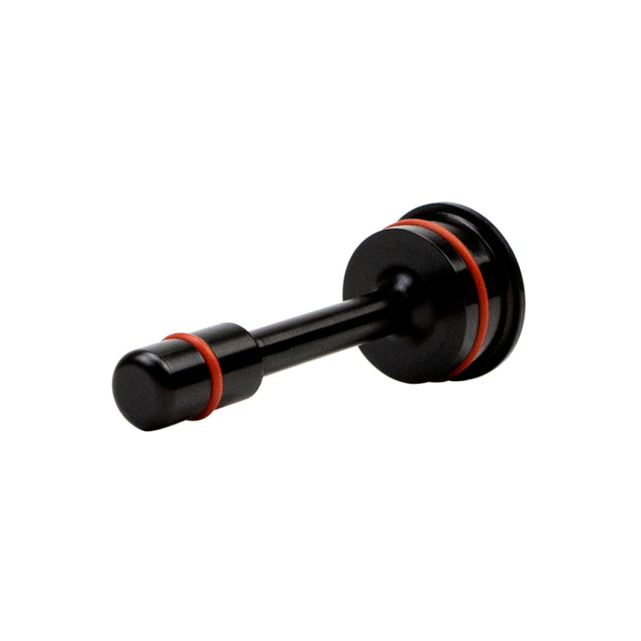 Wehrli 17-19 L5P Duramax Billet Anodized Transmission Cooler Thermostat Bypass Plug - Bull Strap