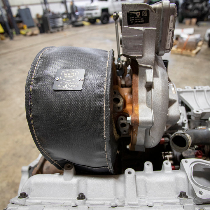 Wehrli 17-23 GM 6.6L L5P Duramax VGT Exhaust Housing Heat Blanket - Bull Strap