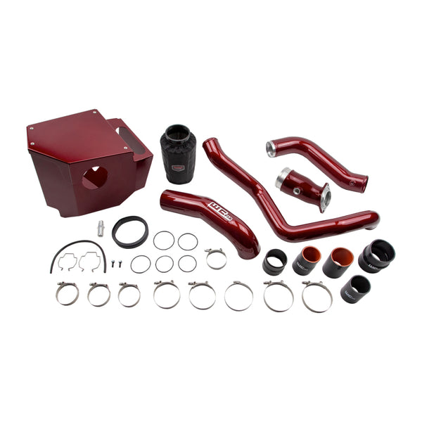 Wehrli 20-24 Chevrolet 6.6L LP5 Duramax High Flow Intake Bundle Kit - Gloss Black - Bull Strap