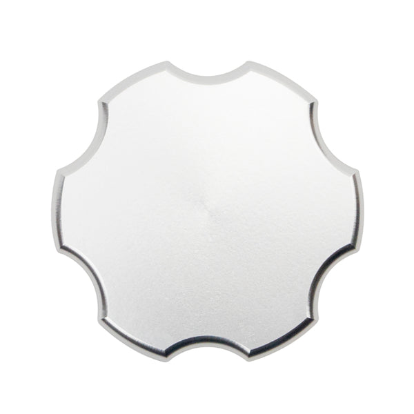 Wehrli 2001+ GM Duramax LB7/LLY/LBZ/LMM/LML/L5P Billet Oil Fill Cap - Clear Anodized - Bull Strap
