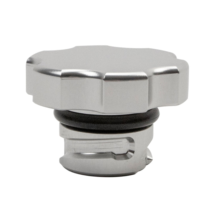 Wehrli 2001+ GM Duramax LB7/LLY/LBZ/LMM/LML/L5P Billet Oil Fill Cap - Clear Anodized - Bull Strap