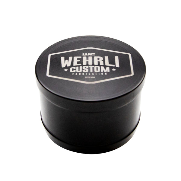 Wehrli 2017-2024 Chevrolet 6.6L L5P Duramax Intake Resonator Delete Plug - Black Anodized - Bull Strap