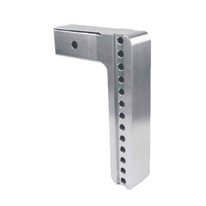 Weigh Safe Drawbar Only 10in Drop & 2.5in Shank (18.5K GTWR) - Aluminum - Bull Strap