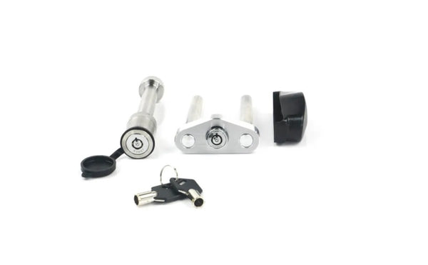 Weigh Safe Dual Pin Lock Plate Key Assembly - Hitch Locking Pin Combo Keyed Alike (WS03 + WS05) - Bull Strap