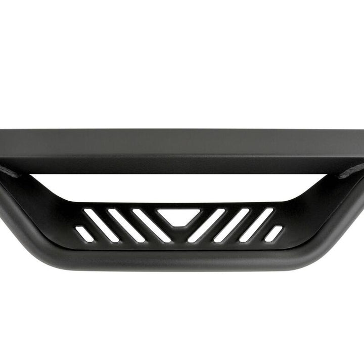 Westin 05-22 Toyota Tacoma Double Cab Outlaw Drop Nerf Step Bars - Black - Bull Strap