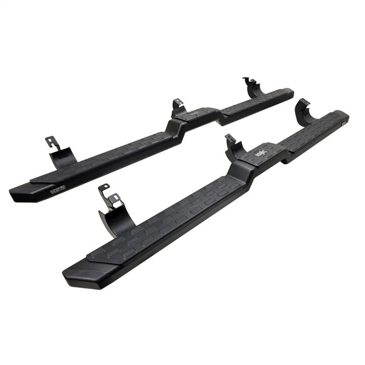 Westin 05-23 Toyota Tacoma DC HDX Running Boards - Tex. Blk - Bull Strap
