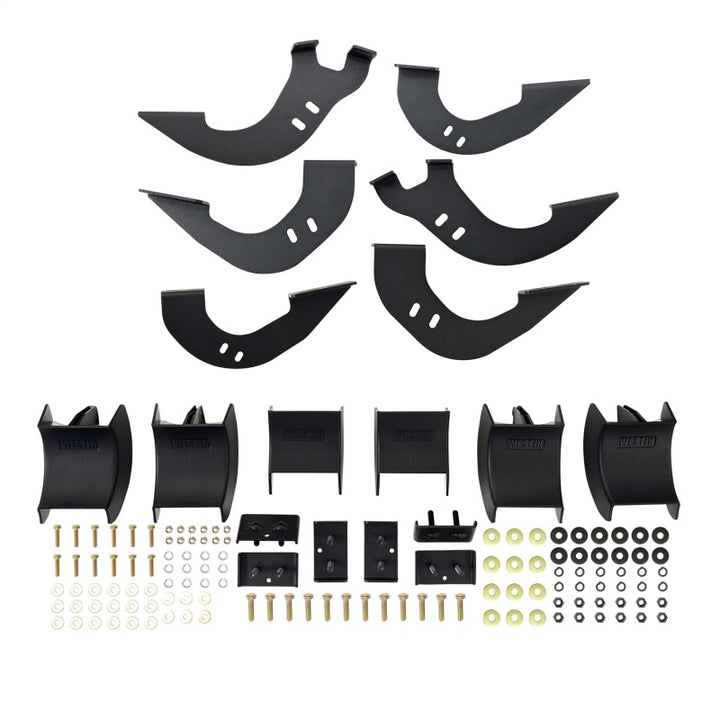Westin 05-23 Toyota Tacoma DC HDX Running Boards - Tex. Blk - Bull Strap