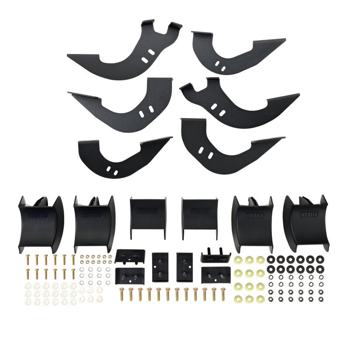 Westin 05-23 Toyota Tacoma DC HDX Running Boards - Tex. Blk - Bull Strap