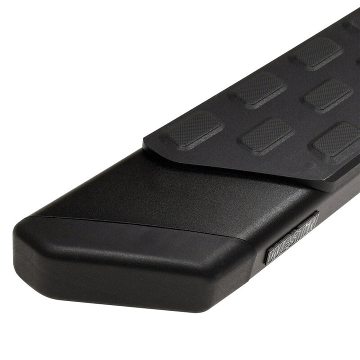 Westin 09-18 RAM 1500 CC / 10-24 2500/3500 CC HDX Running Boards - Tex. Blk - Bull Strap