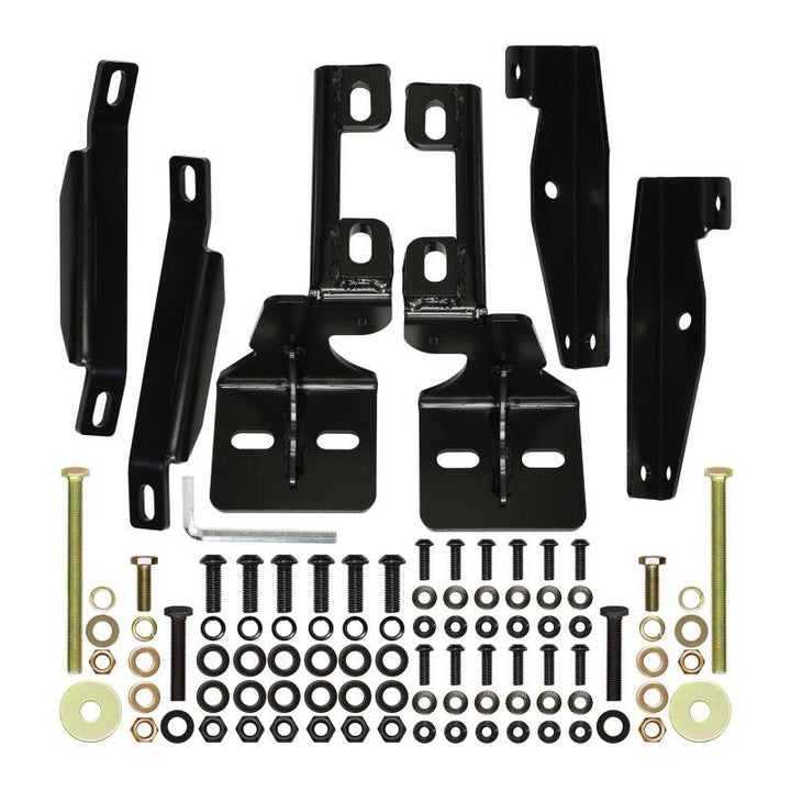 Westin 09-18 Ram 1500/ 19-22 1500 Classic (Excl. Rebel/Warlock/TRX) HDX Modular Grille Guard- Black - Bull Strap