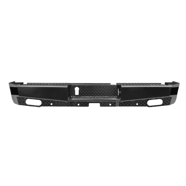Westin 09-18 Ram 1500 HDX Bandit Rear Bumper - Black - Bull Strap