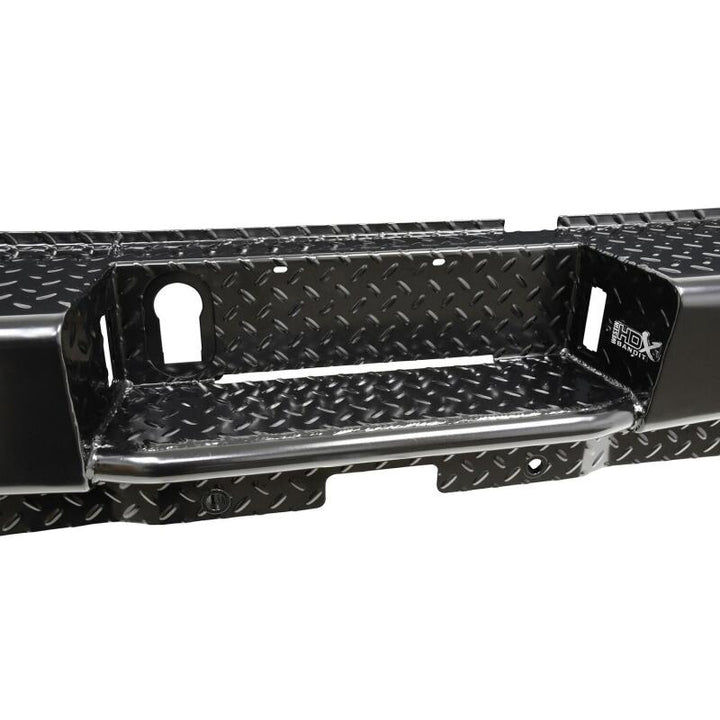 Westin 09-18 Ram 1500 HDX Bandit Rear Bumper - Black - Bull Strap
