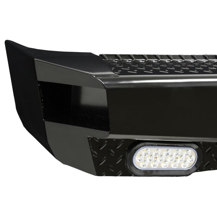 Westin 09-18 Ram 1500 HDX Bandit Rear Bumper - Black - Bull Strap