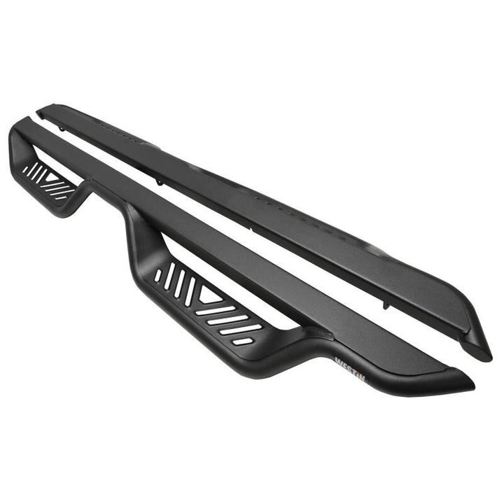 Westin 14-22 Toyota 4Runner (Excl. Limited & Nightshade) Outlaw Nerf Step Bars - Bull Strap