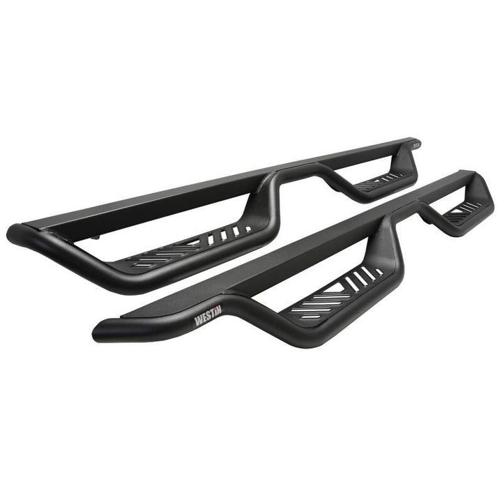Westin 14-22 Toyota 4Runner (Excl. Limited & Nightshade) Outlaw Nerf Step Bars - Bull Strap
