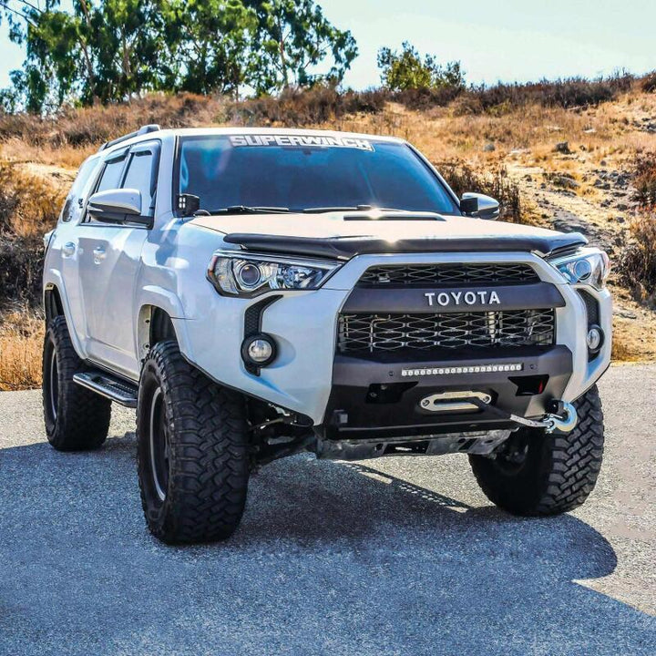 Westin 14-22 Toyota 4Runner (Excl. Ltd/TRD Sport/Nightshade) Pro-Series Front Bumper - Tex. Blk - Bull Strap