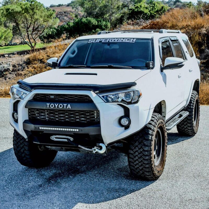 Westin 14-22 Toyota 4Runner (Excl. Ltd/TRD Sport/Nightshade) Pro-Series Front Bumper - Tex. Blk - Bull Strap